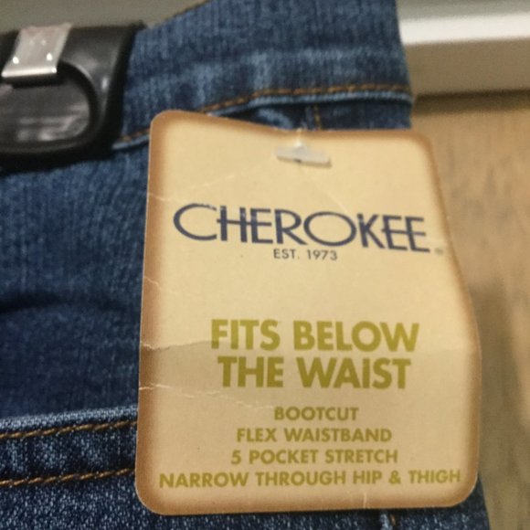 NWT Cherokee Bootcut jeans petite size 12 - Picture 2 of 4
